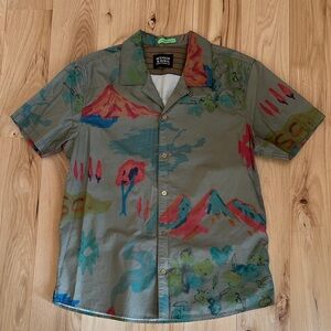 Scotch & Soda Multicolor Scenic Button Down Shirt